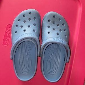 Blue crocs